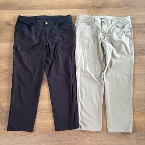 Lululemon ABC Pants Two Pairs Size 36